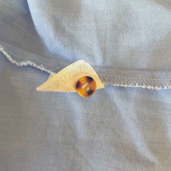 Oliver Ashley Womens Classics Wrap Oxford Shirt Light Blue Size EU 36 - Picture 5 of 8